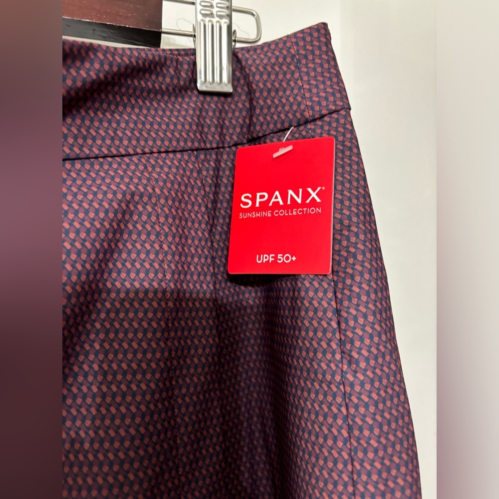 SPANX Plum Textured Skort - Picture 6 of 8